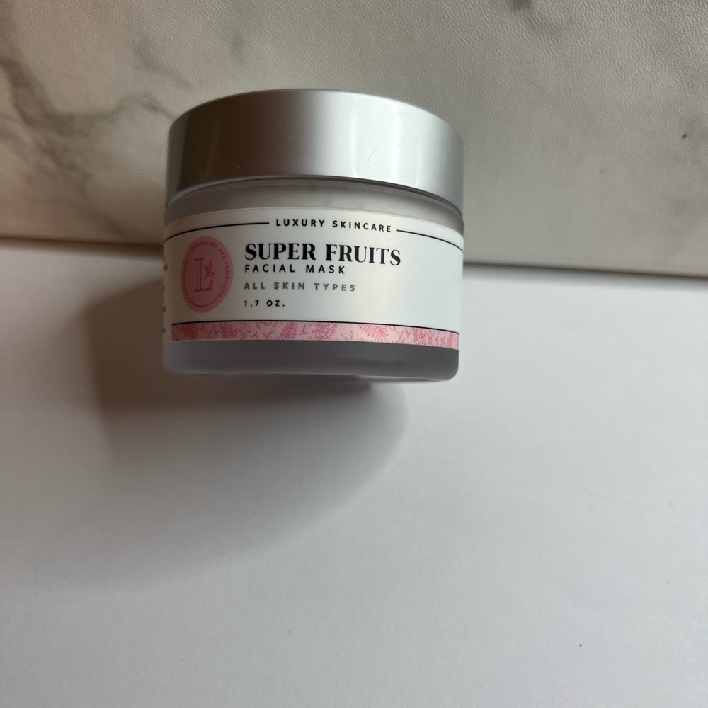 Lemongrass spa super fruits facial mask* Breast cancer awareness month edition *